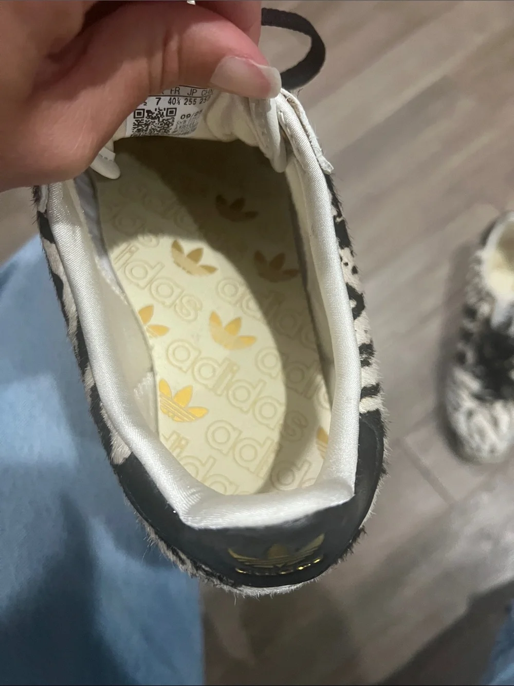 adidas Japan zebra size 8.5